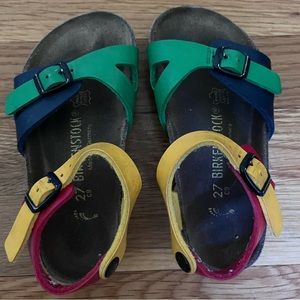 Birkenstock colorful unisex sandals